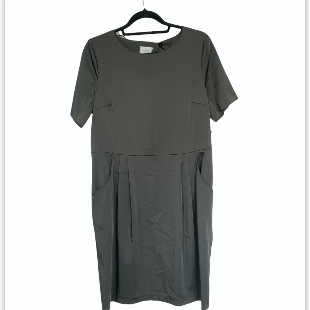 NWT Savida black back cut out dress with pockets